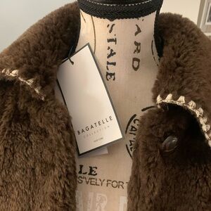 Bagatelle Brown Teddy Jacket